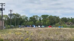 Encampment on Minneapolis church property grows