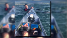 ‘Leave the kayak. We’ll find it. I promise’: Calm kayaker rescues man stranded on Canadian lake