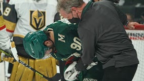 Wild F Marcus Johansson suffers broken arm in 5-2 loss to Golden Knights