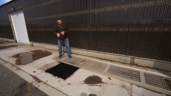 Osceola farmer survives fall into 12-foot deep manure pit