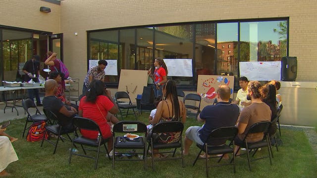 Youth experiencing homelessness seek healing in George Floyd death anniversary BBQ