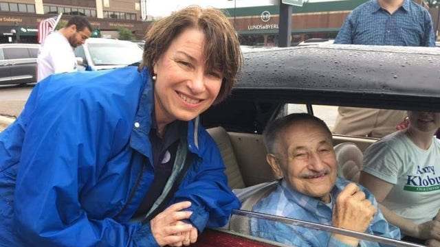 Sen. Klobuchar mourns loss of father, columnist Jim Klobuchar