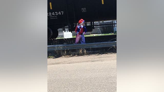 Clown sightings receive mixed reactions in Annandale, Minnesota