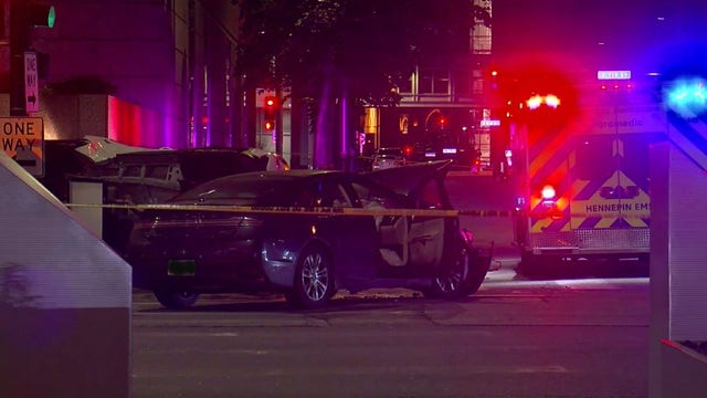 1 dead after shooting, crash in Minneapolis