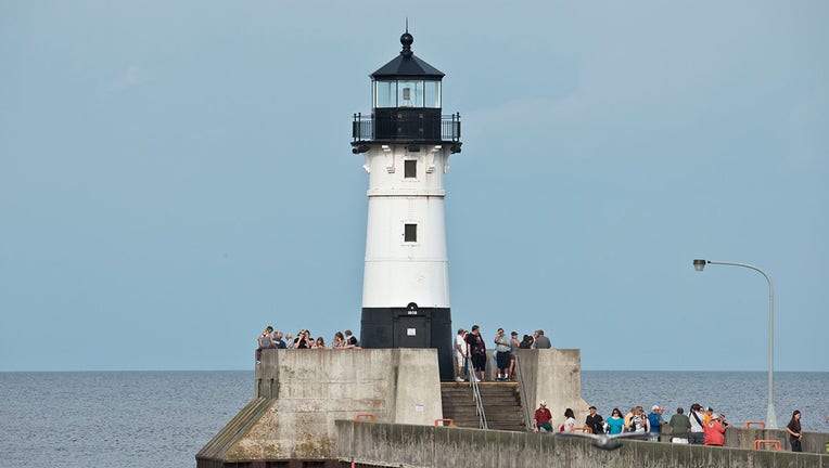 Duluth Harbor North Pier lighthouse Getty