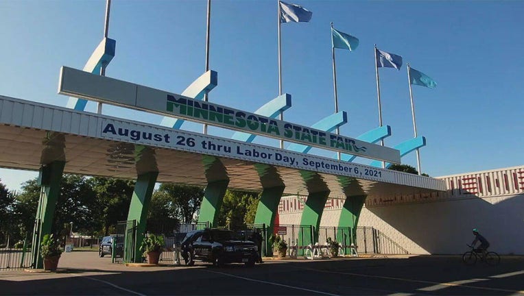 Minnesota State Fair entrance.
