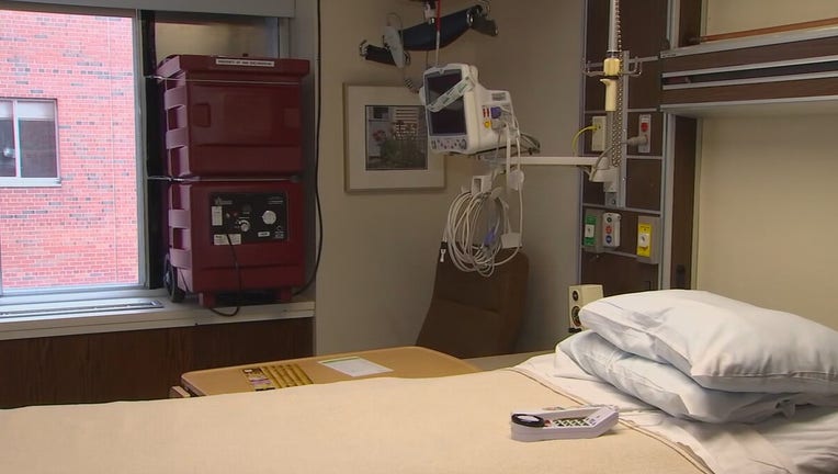 hospital bed