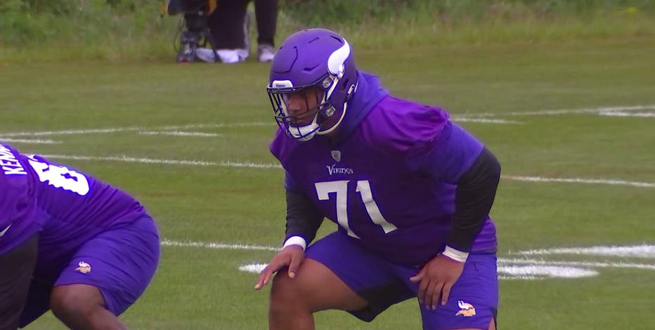 Vikings offensive line could be fortified by rookies Christian Darrisaw
