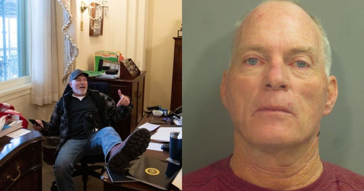 Man pictured in Pelosi’s chair during Capitol riot asks judge to travel ...