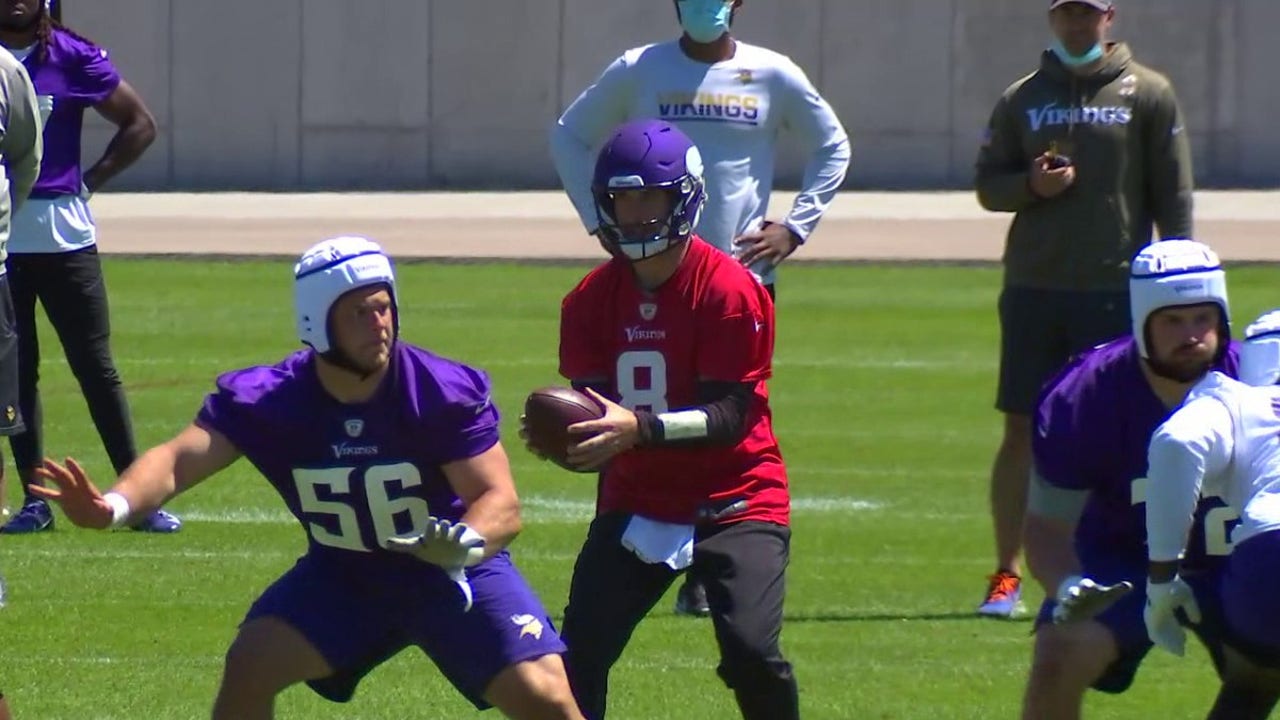 Mike Zimmer Kirk Cousins returning to Vikings practice Thursday picture