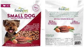 Freshpet recalls dog food due to potential salmonella contamination