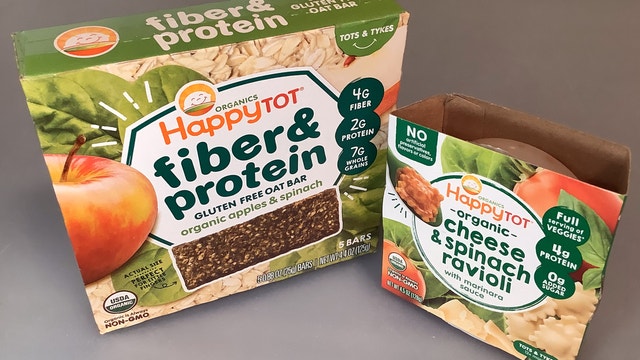 High lead levels found in 2 Happy Tot baby food products, lawsuit alleges