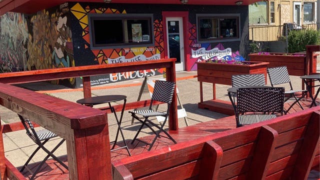 Minneapolis opens 'parklet' at 38th and Chicago