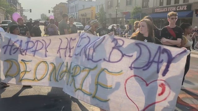 Activists hold rally on birthday of slain protester Deona Marie
