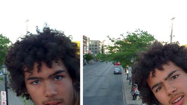 Police looking for person who spray-painted city camera before Uptown crash