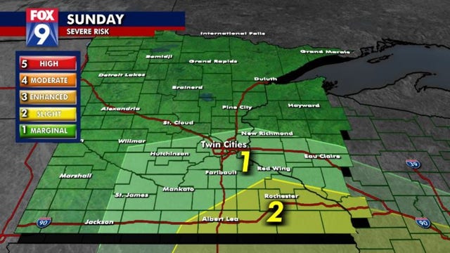 Rain finally arrives in Twin Cities Sunday