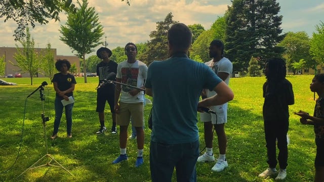 Teens seek role in helping curb violence in Minneapolis