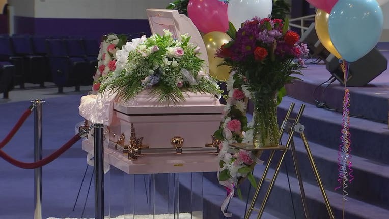 Aniya Allen casket