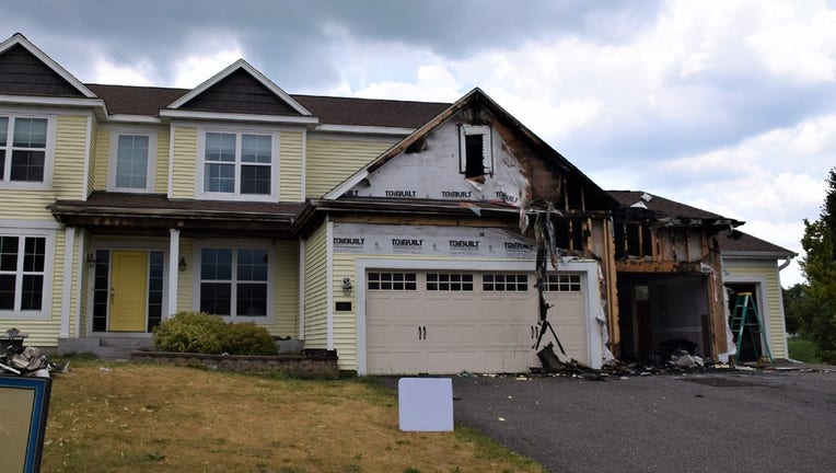 house fire Forest Lake