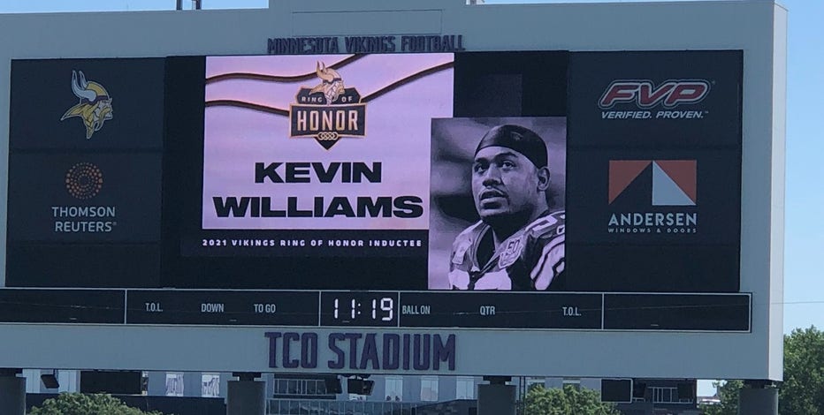 Kevin Williams shocked by being picked for Vikings' Ring of Honor