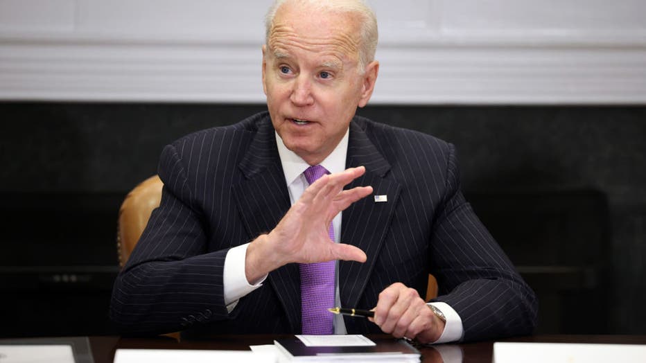 President Biden Meets With Top Officials At The White House