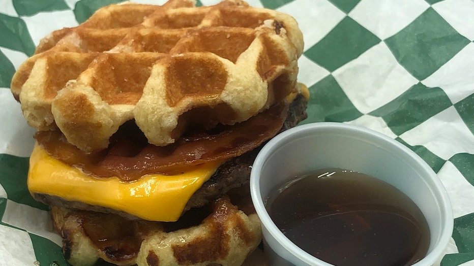 Waffle Burger