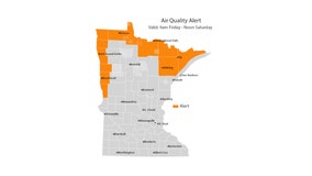 Air quality alert extended for parts of northern Minnesota due to lingering wildfire smoke