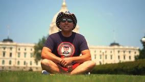 50 push ups, 50 states, 50 days: Man stops in Minnesota for journey to fight veteran suicide