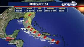 Hurricane Elsa forecast to approach Florida, but long-term track uncertain