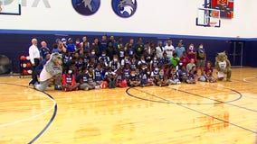 Timberwolves, Lynx unveil refurbished court for Southside Village Boys & Girls Club