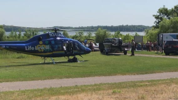 Wakeboarder regains consciousness after hard fall on Lake George