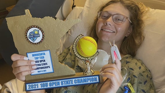 After winning championship, Minnesota softball team sends trophy to teammate battling cancer
