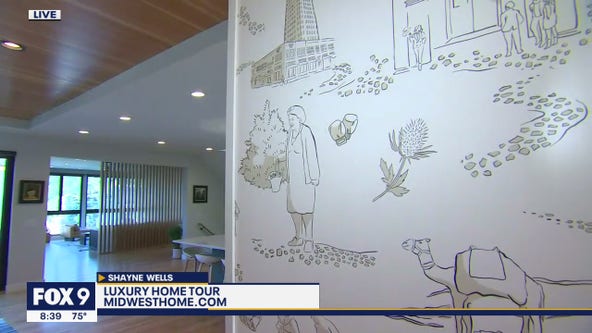 One family's story in wallpaper - see it for yourself on The Luxury Home Tour