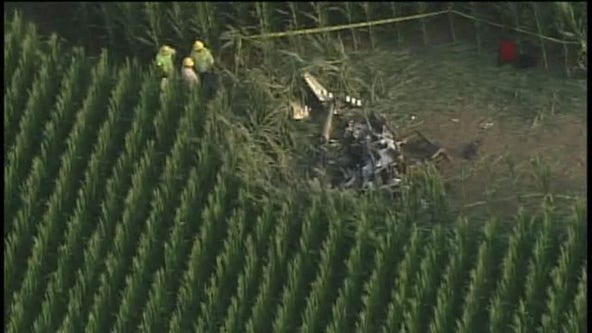 Pilot killed in helicopter crash near Elgin, Minnesota