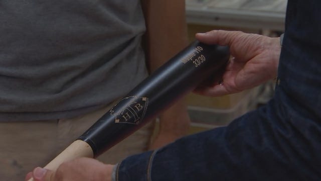 Minnesota cabinet maker turns out Home Town Bats