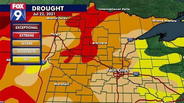 Twin Cities experiencing one of driest summer stretches in decades