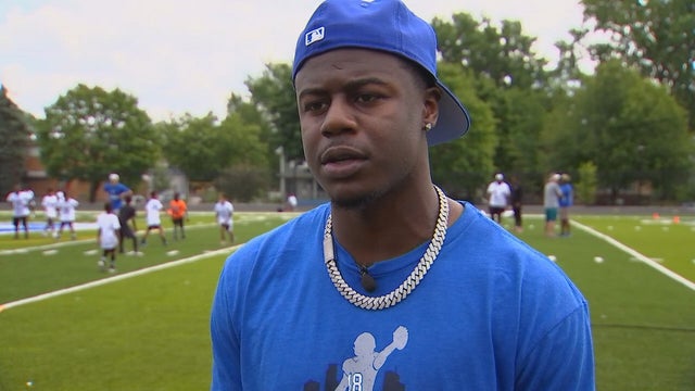 After Super Bowl win, former Minneapolis football star Tyler Johnson returns home for youth camp