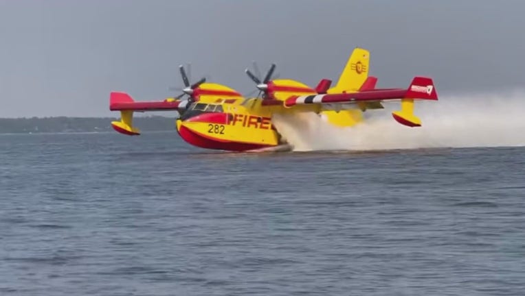 firefighting plane