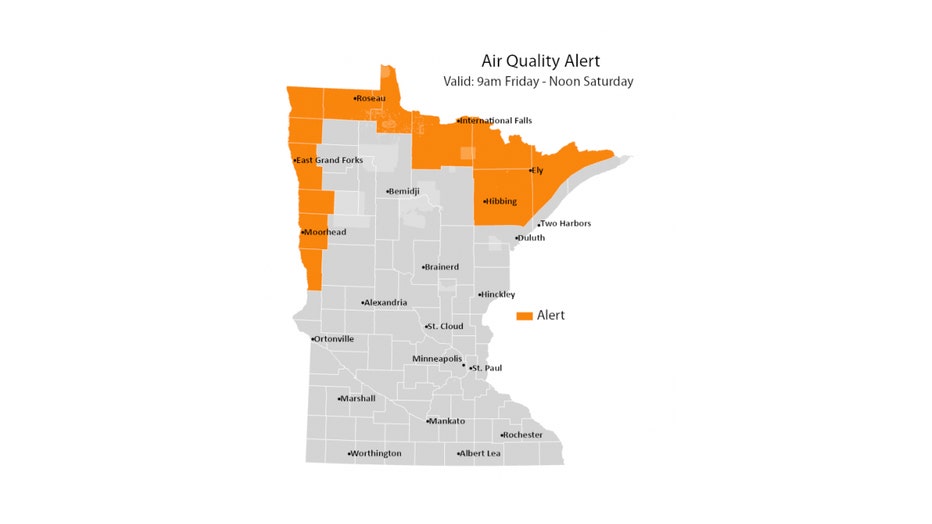Air Quality Alert Saturday 7-17