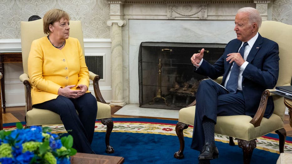 President Biden Hosts Visiting German Chancellor Merkel At The White House