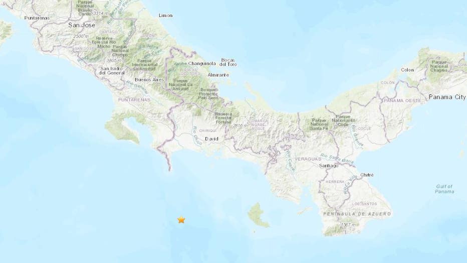 panama earthquake