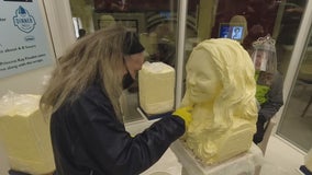 Long-time Minnesota State Fair butter sculptor honored as she retires after 50 years of work