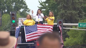 Suni Lee welcomed home in St. Paul after gold medal win