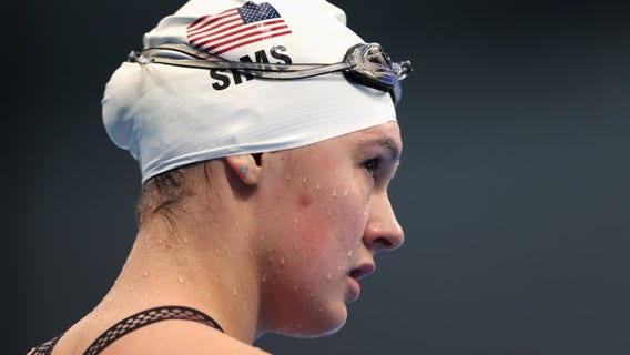 Friends, family host watch party for swimmer Natalie Sims in Paralympic Games