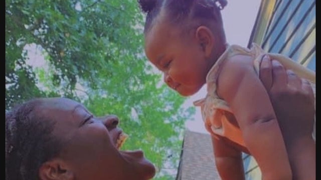 Mother with baby forced to dive for safety when gunman opens fire in Minneapolis