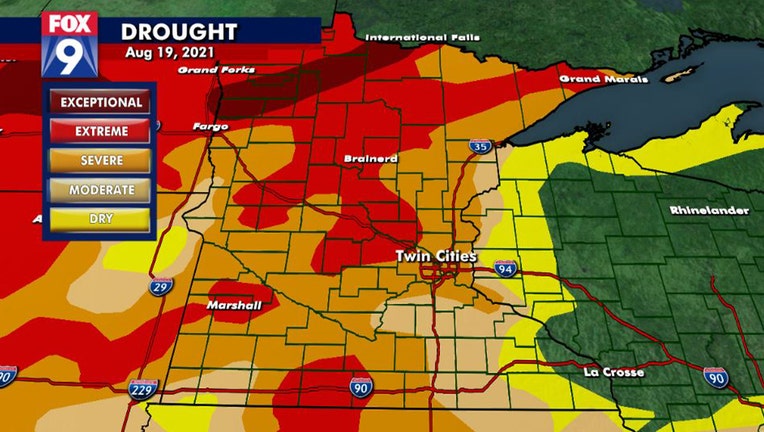 drought monitor 8-19-21