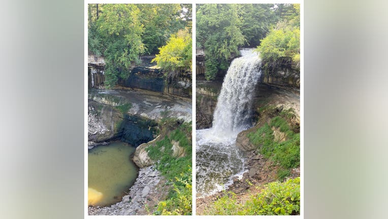 Minnehaha Falls Monday Tuesday