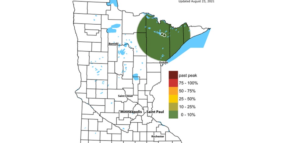 Dnr Fall Color Map Dnr Launches Fall Color Finder For 2021