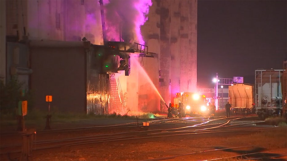 Minneapolis grain elevator fire