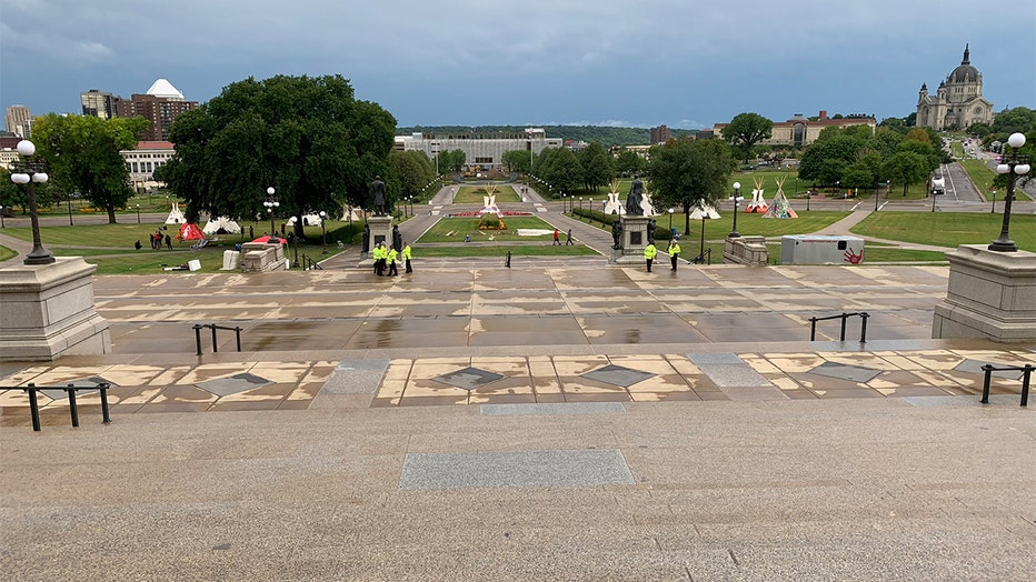 state capitol lawn tuesday